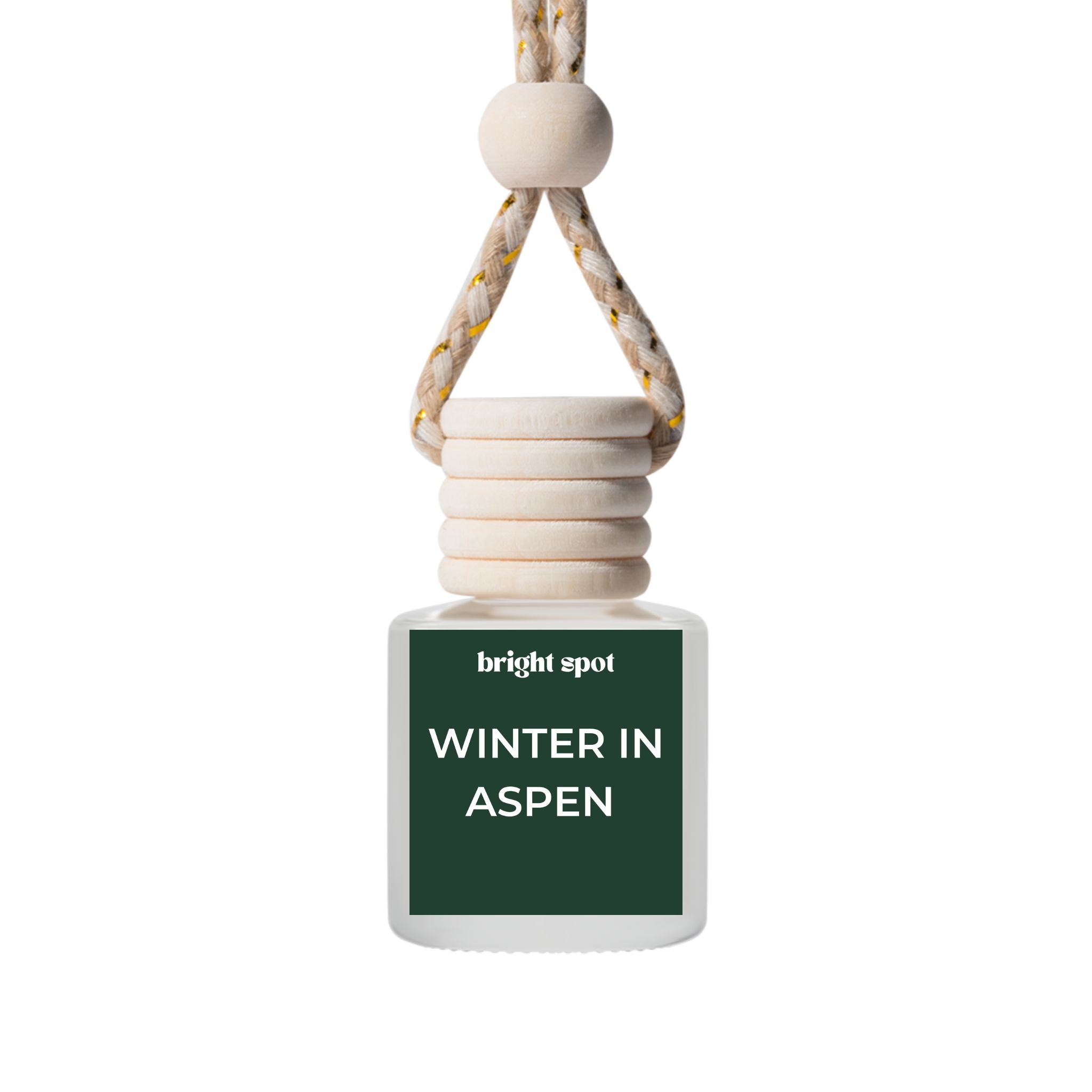 bright spot winter in aspen car freshie pine holiday scent gift stocking stuffer